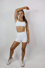 Load image into Gallery viewer, Assemble Booty Shorts White
